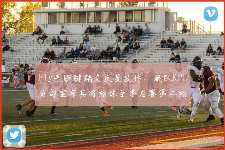 Fly手腕腱鞘炎反复发作，狼队KPL分部宣布其将轮休至季后赛第二轮